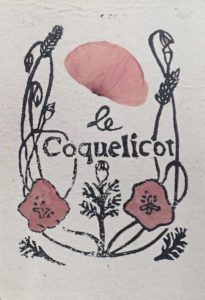 Carte a semer Coquelicot