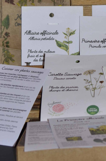 Composition coffret comestibles automne