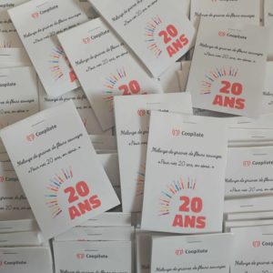 Sachets personnalisés pour Coopilote