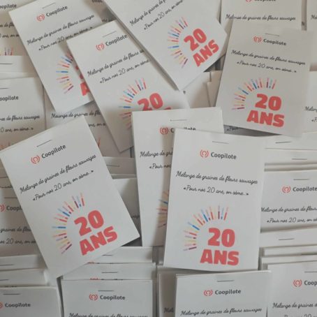 Sachets personnalisés pour Coopilote