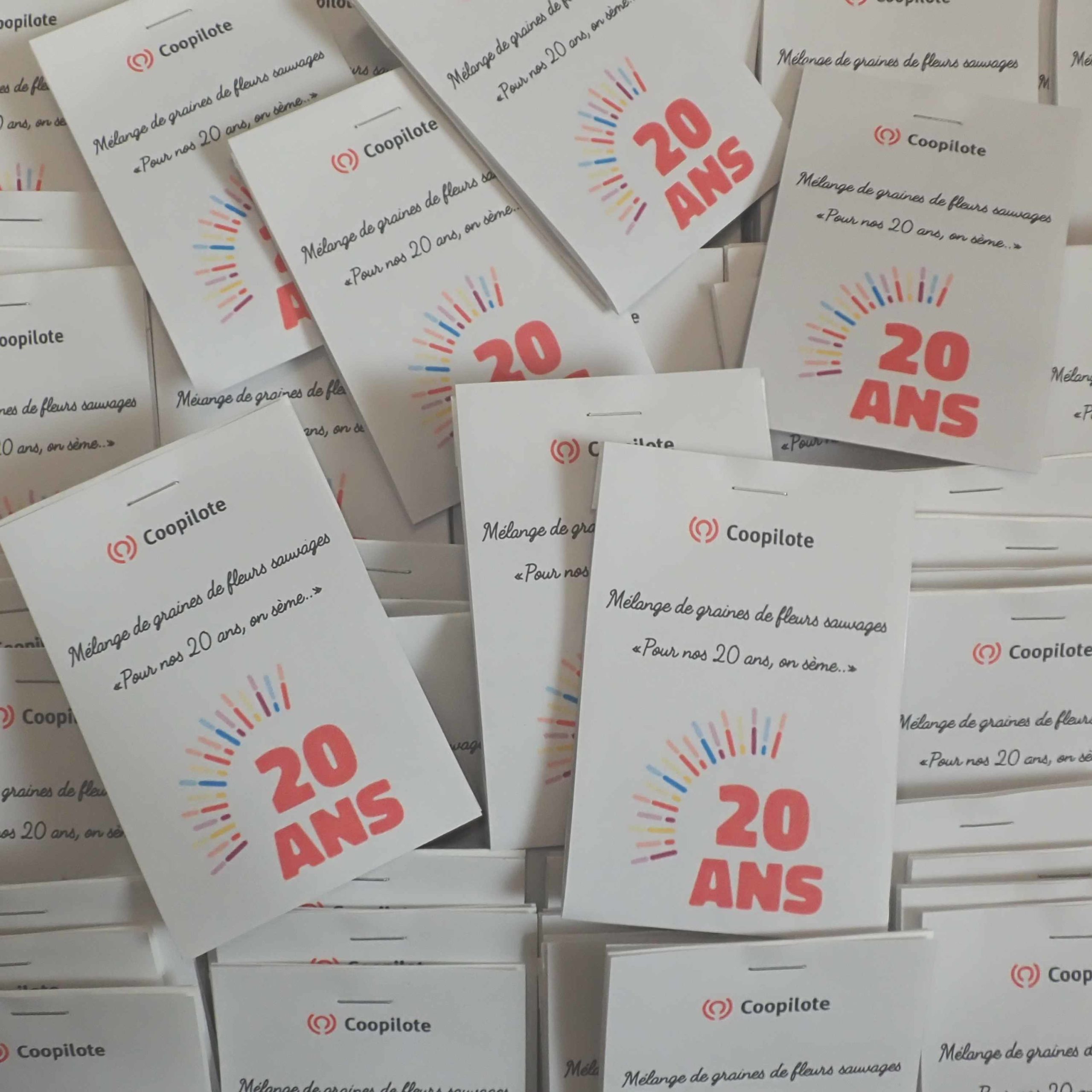 Sachets personnalisés pour Coopilote