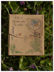 Coffret Gîte et couverts pour les insectes
