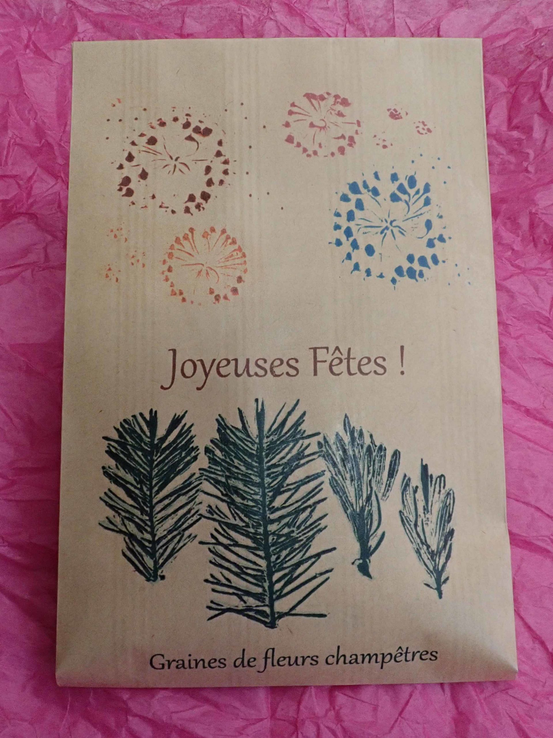Pochette de Graines de Noel